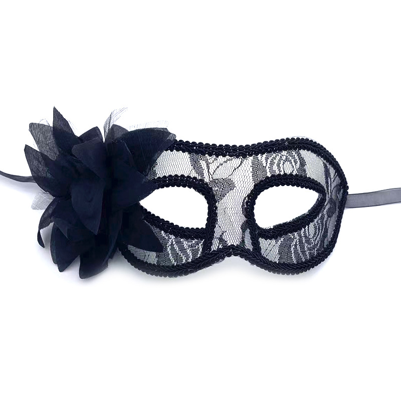 Elegant Venetian Style Costume Accessory Lace Masquerade Mask
